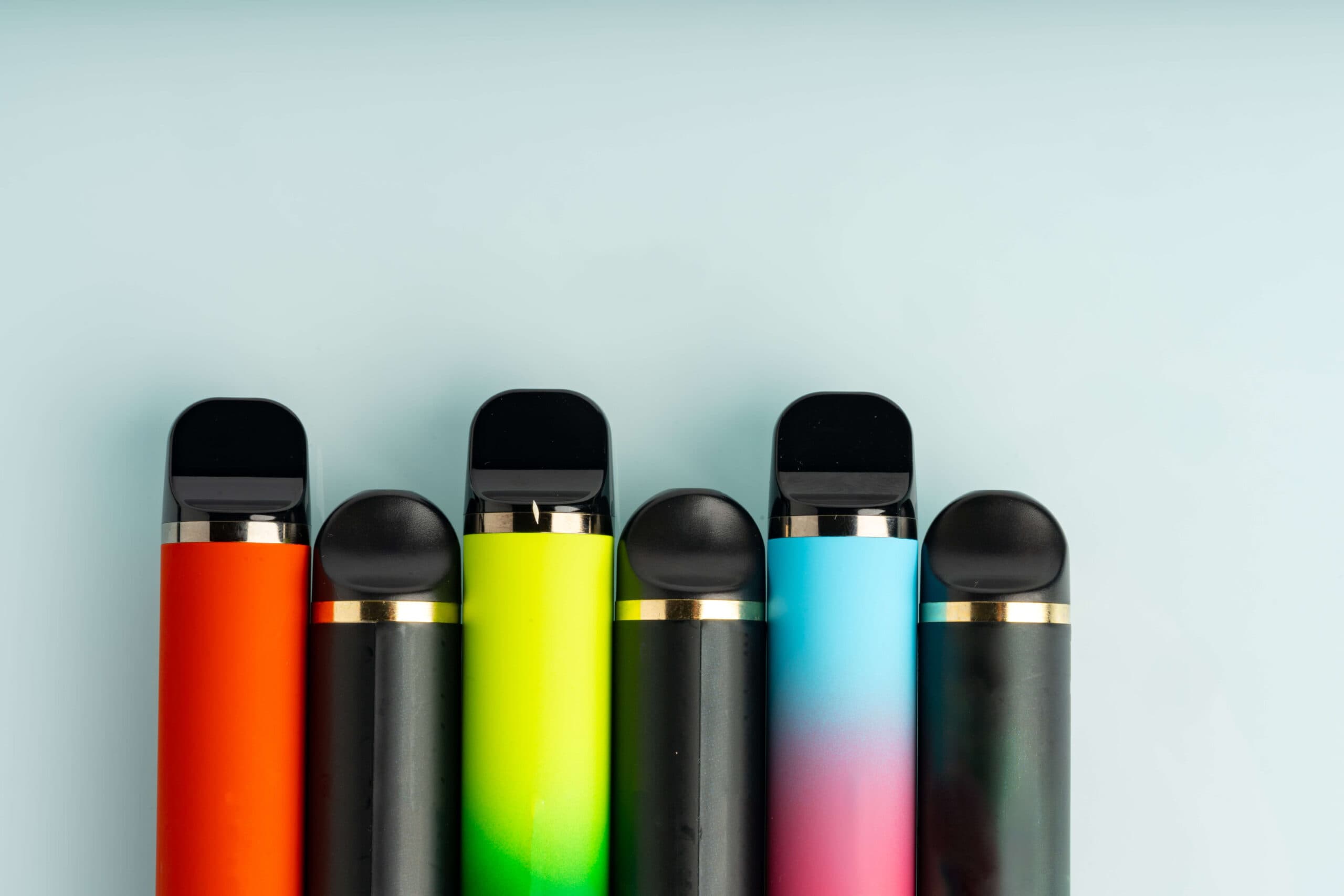 Disposable pod and refillable standard pod vape system side-by-side comparison