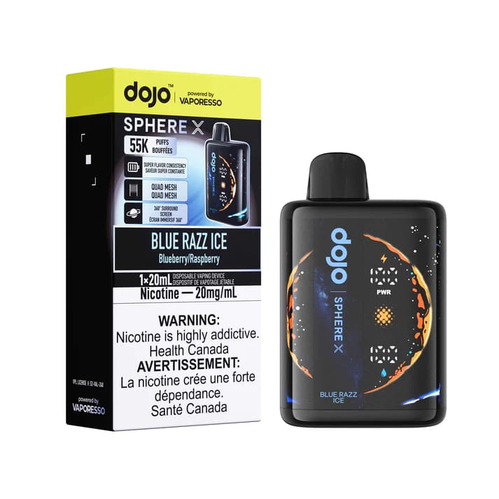 Dojo Sphere X 55K - Blue Razz Ice