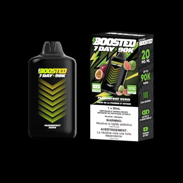 Boosted 7Day 90K - Passionfruit Guava