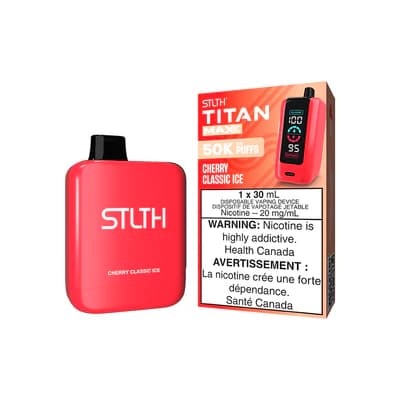 STLTH TITAN MAX 50k - Cherry Classic ice