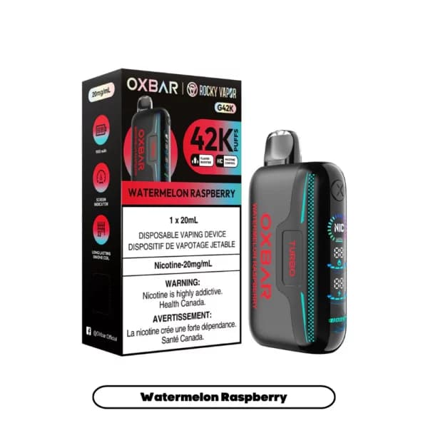 OXBAR x Rocky Vapor G42K - Watermelon Raspberry