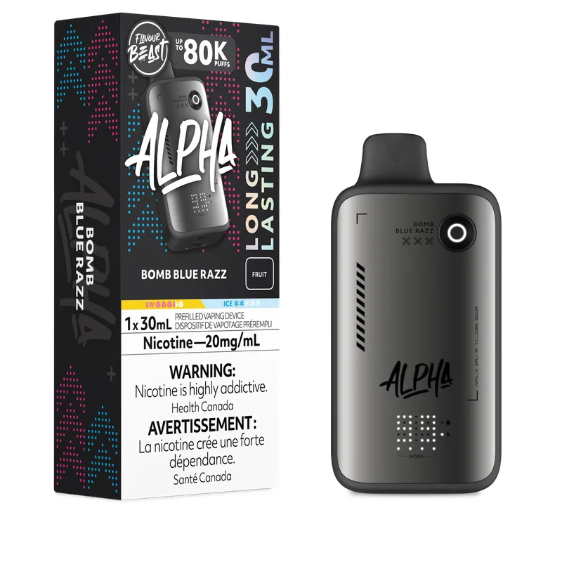 Flavour Beast Alpha 80K - Bomb Blue Razz
