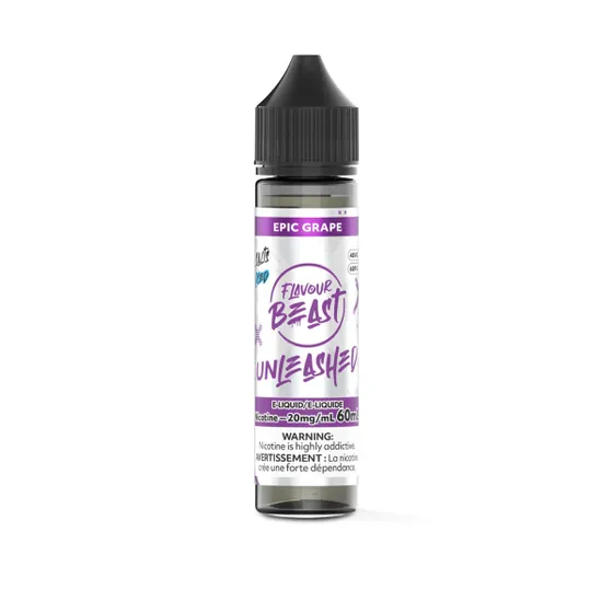 Flavour Beast Unleashed Series - Epic Grape Iced 60ml Salt