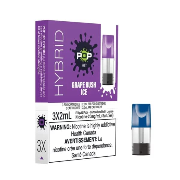 POP Pods - Grape Rush Ice (3 Pack)