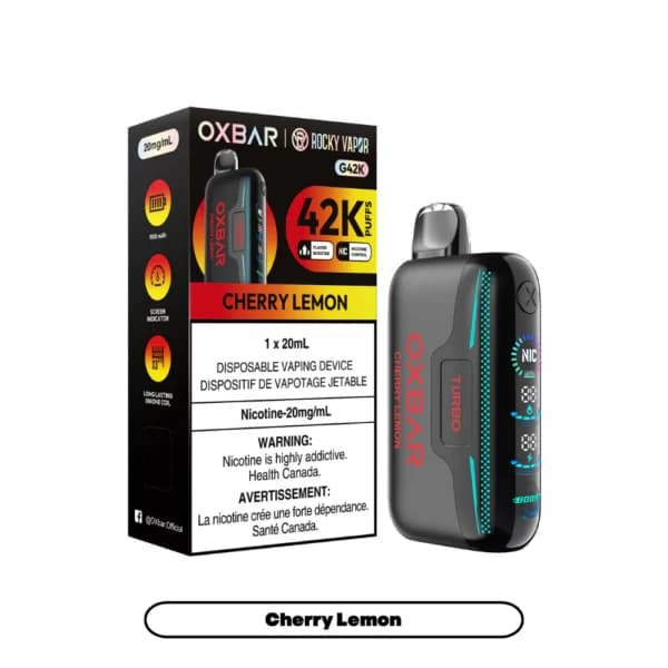 OXBAR x Rocky Vapor G42K - Cherry Lemon
