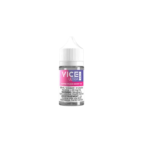 VICE Ultra Salt - Poppin' Peach Berry Ice