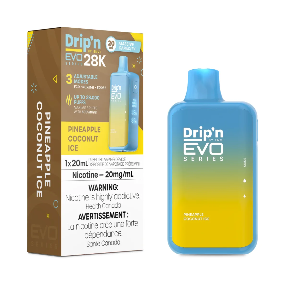 Drip'n by Envi EVO 28k - Pineapple Coconut lce