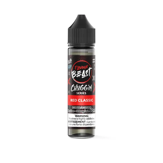 Flavour Beast Chuggin' Series - Red Classic Iced 60ml Salt