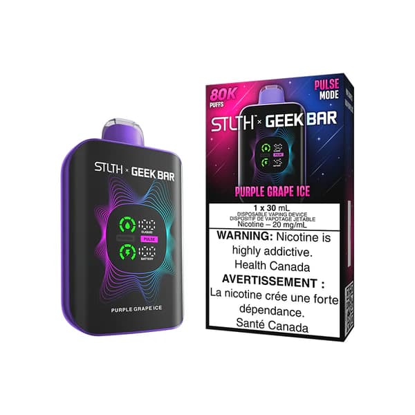STLTH X GEEK BAR 80K - Purple Grape Ice