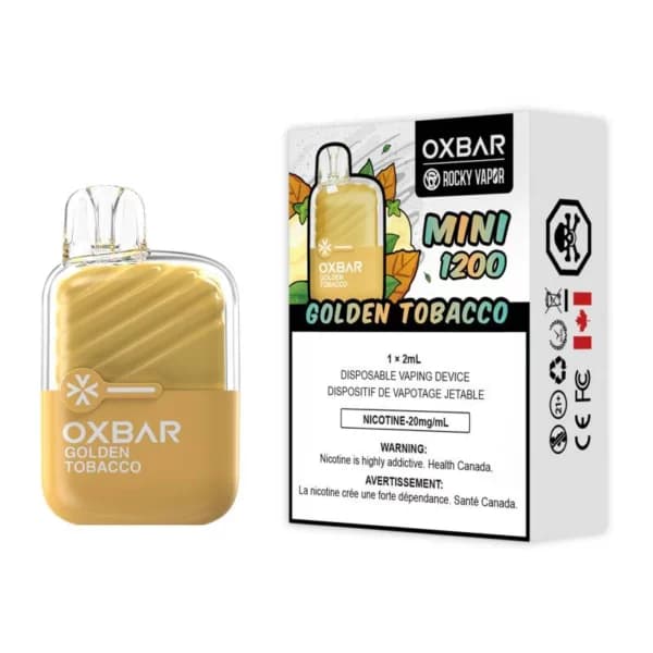 OxBar Mini 1200 - Golden Tobacco