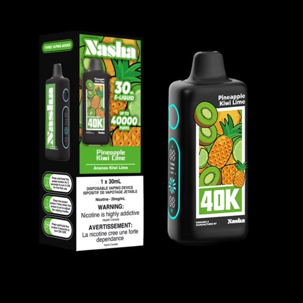 Nasha 40k - Pineapple Kiwi Lime