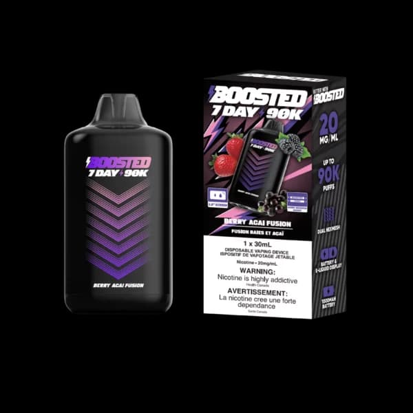 Boosted 7Day 90K - Berry Acai Fusion