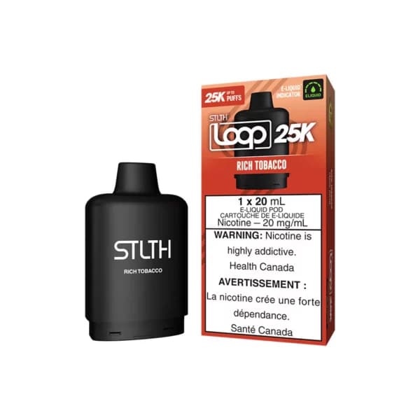STLTH Loop 25K Pod Pack - Rich Tobacco