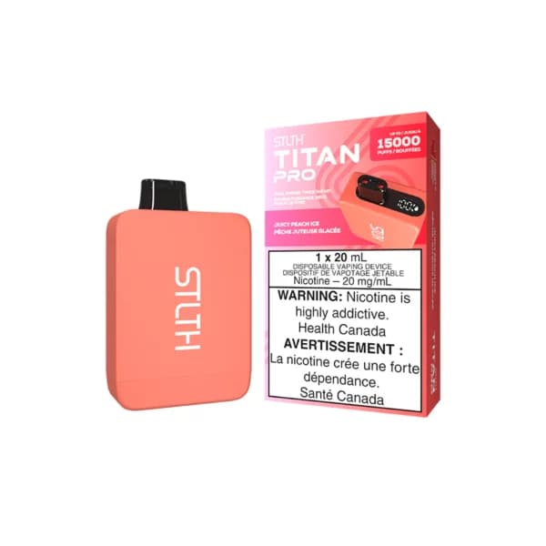 STLTH Titan Pro 15k - Juicy Peach Ice