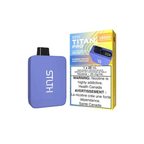 STLTH Titan Pro 15k - Blueberry Lemon Ice