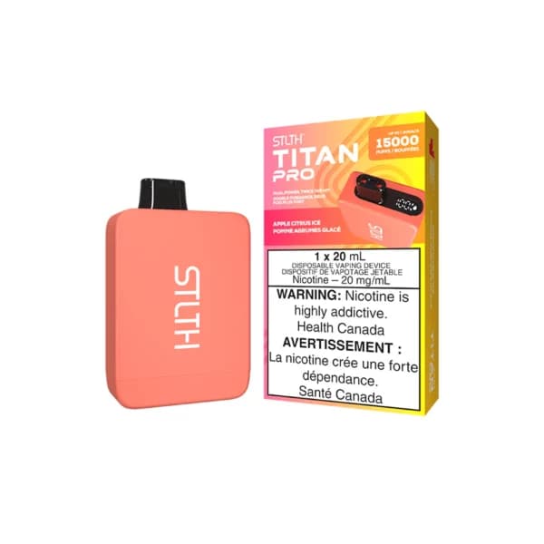 STLTH Titan Pro 15k - Apple Citrus Ice