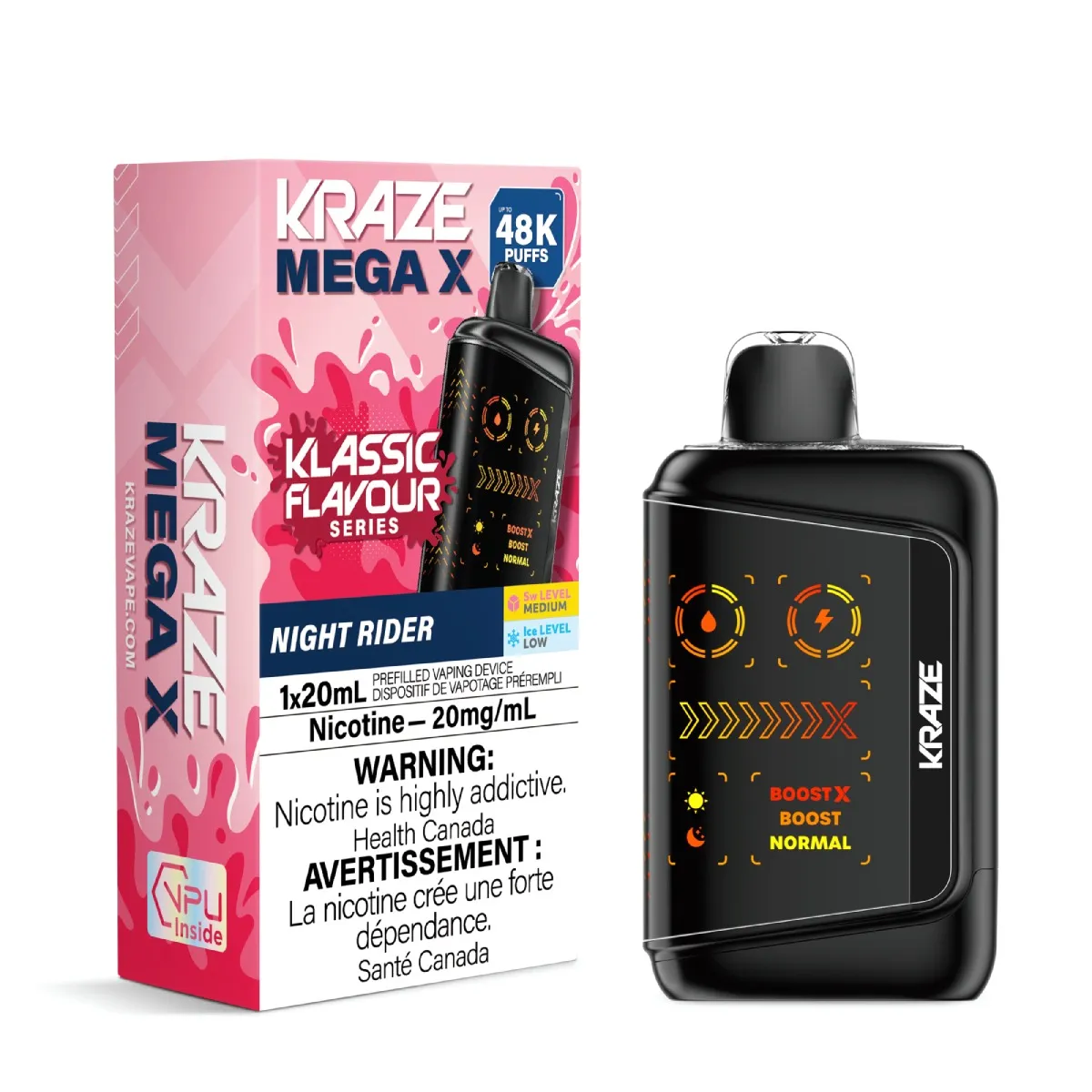 Kraze Mega X Classic - Night Rider