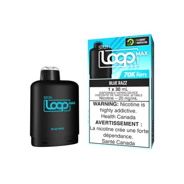 STLTH Loop Max 70k Pod - Blue Razz