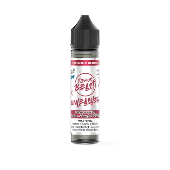 Flavour Beast Unleashed Series - Epic Sour Berries Iced 60ml Salt