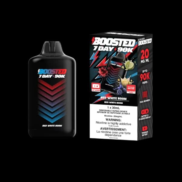 Boosted 7Day 90K - Red White Boom