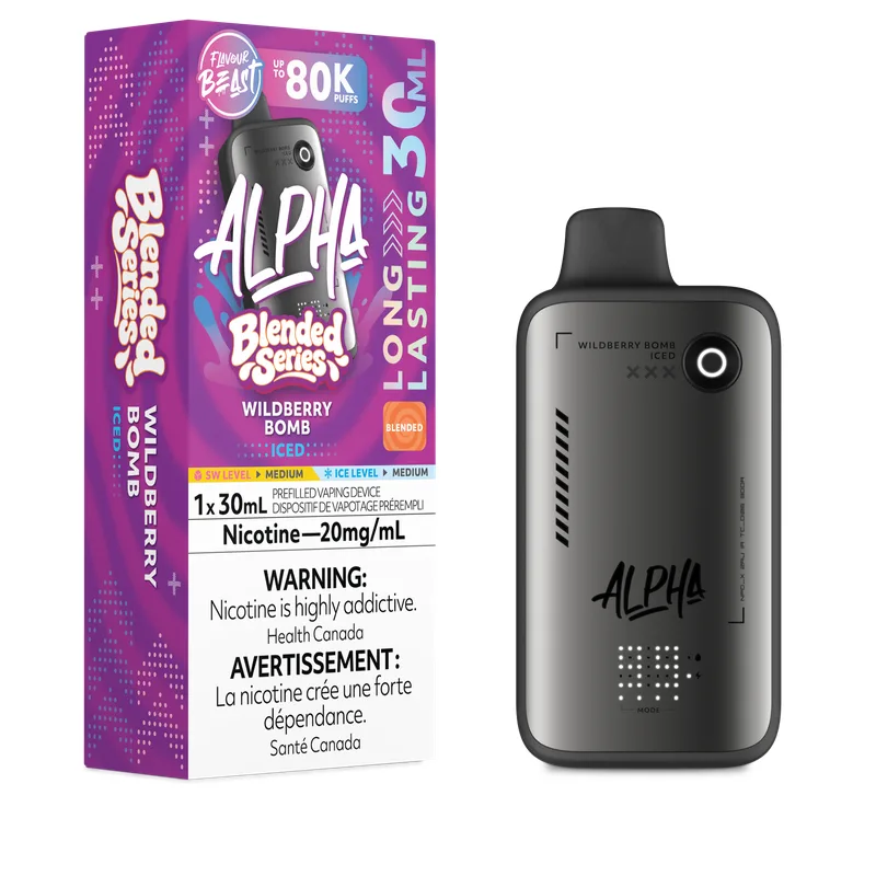Flavour Beast Alpha 80K - Wild Berry Bomb Iced