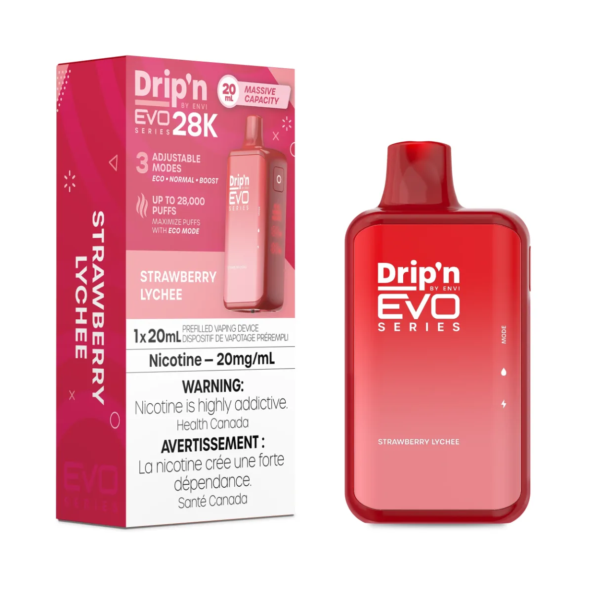 Drip'n by Envi EVO 28k - Strawberry Lychee