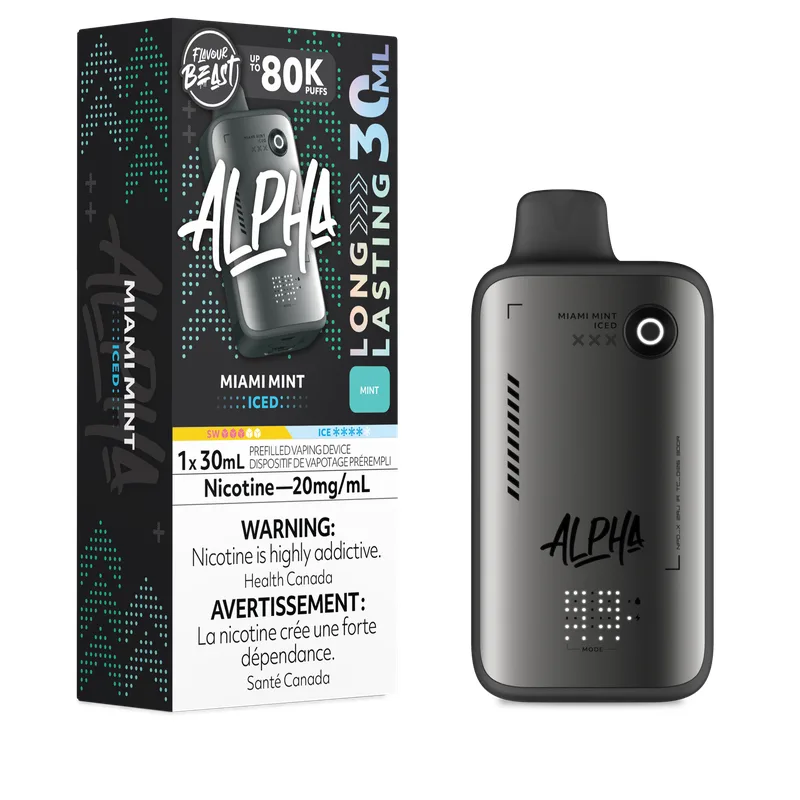 Flavour Beast Alpha 80K - Miami Mint Iced