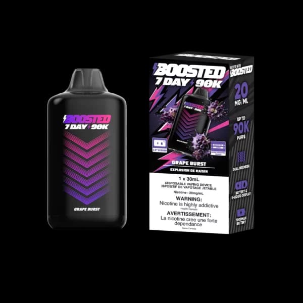 Boosted 7Day 90K - Grape Burst