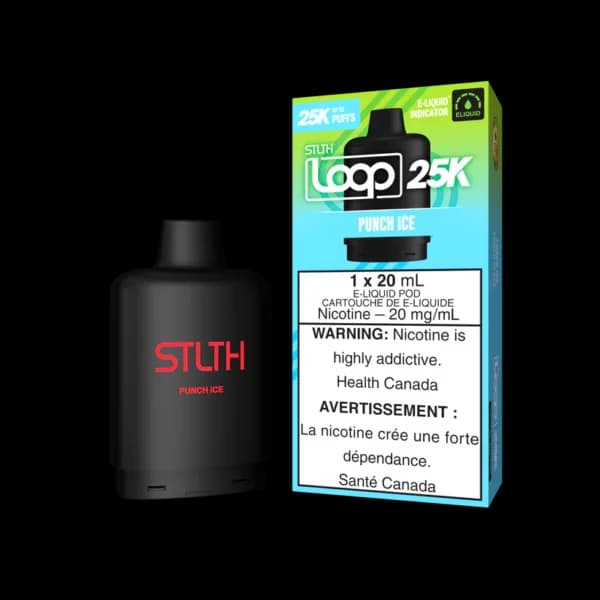 STLTH Loop 25K Pod Pack - Punch Ice