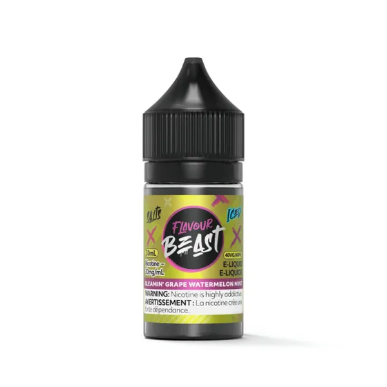 Flavour Beast - Gleamin' Grape Watermelon Mint Iced 30ml Salt
