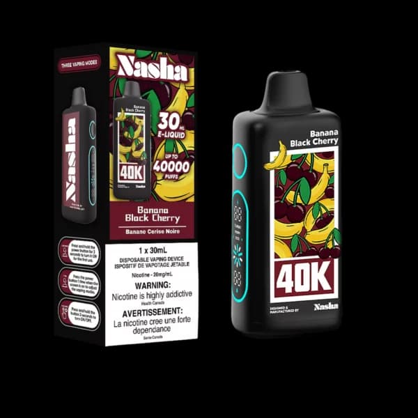 Nasha 40k - Banana Black Cherry