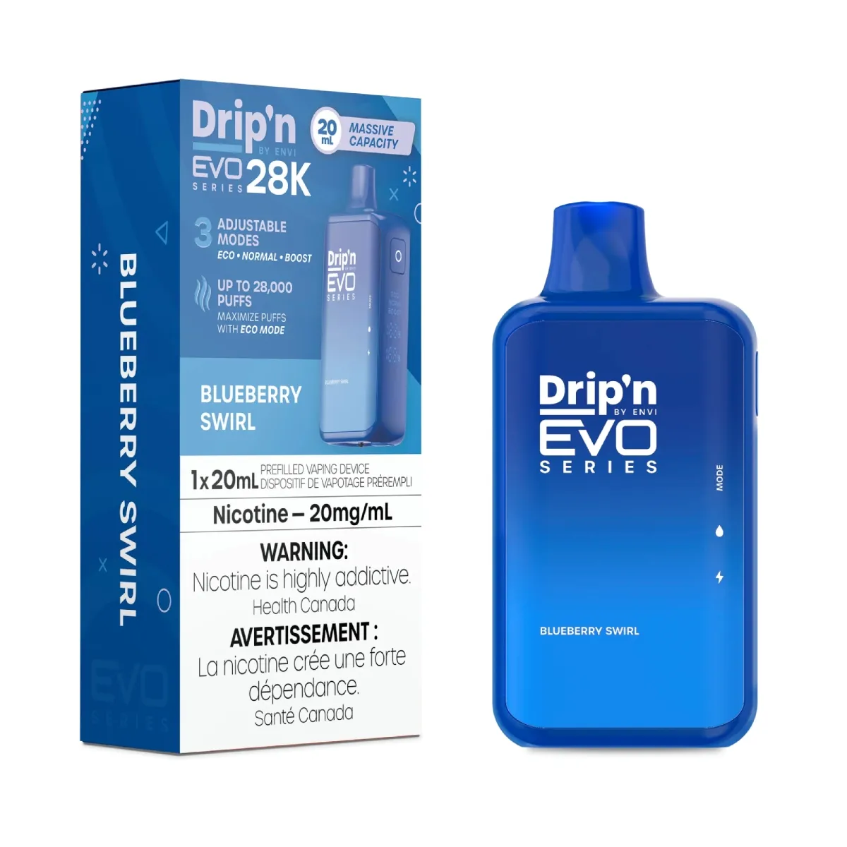 Drip'n by Envi EVO 28k - Blueberry Swirl