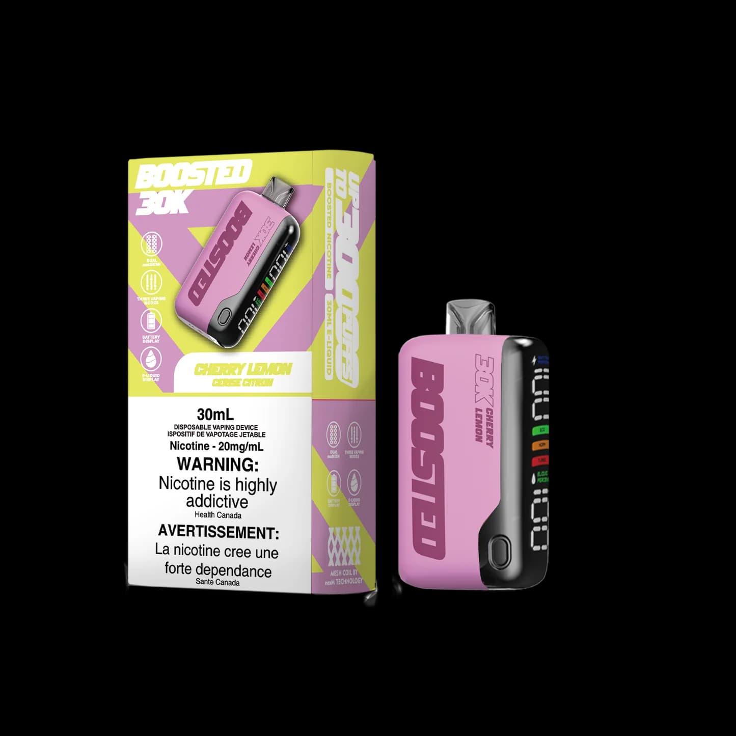 Boosted Bar 30K - Cherry Lemon