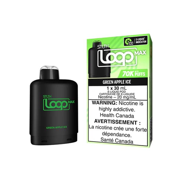 STLTH Loop Max Pod - Green Apple Ice