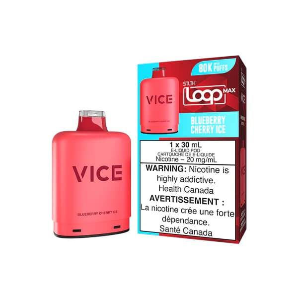 STLTH LOOP MAX x VICE 80K Pod - Blueberry Cherry Ice