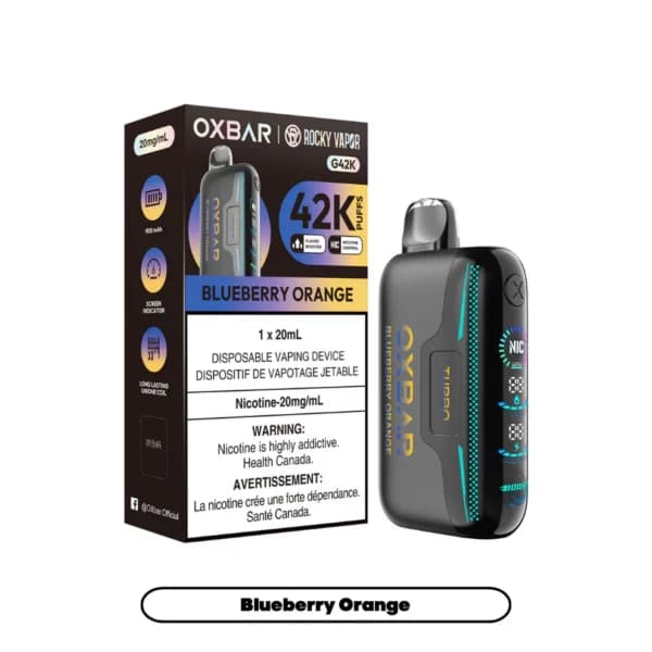 OXBAR x Rocky Vapor G42K - Blueberry Orange