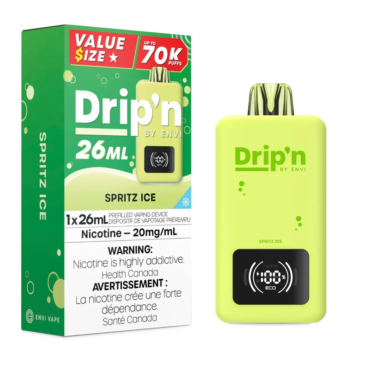 Drip'n by Envi 70K - Spritz Ice