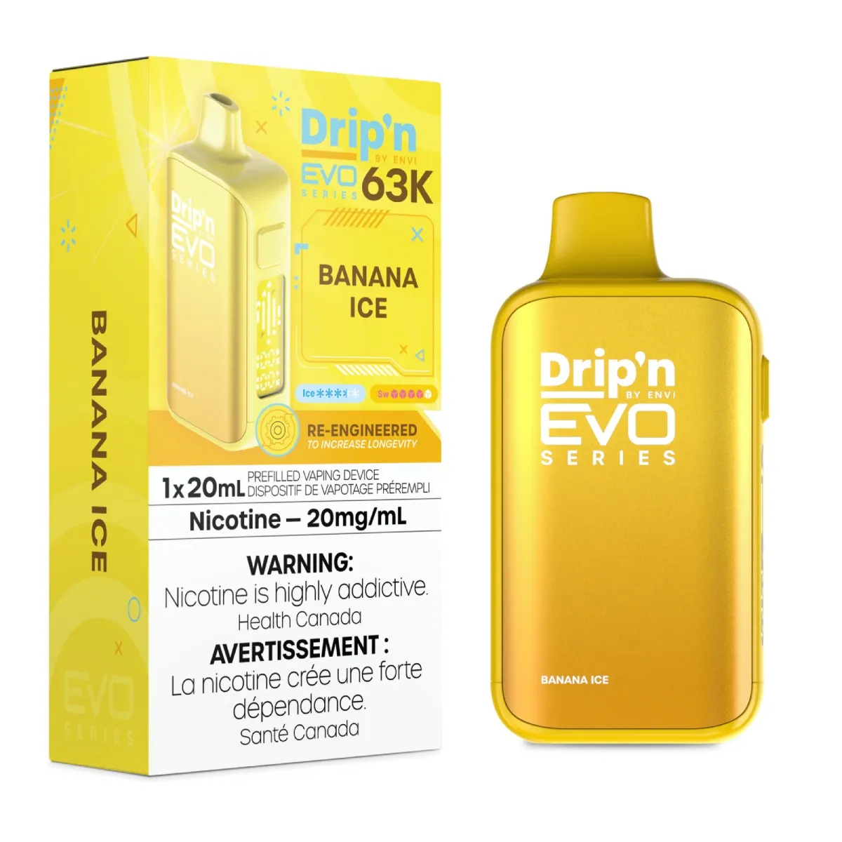 Drip'n by Envi EVO 63K - Banana Ice