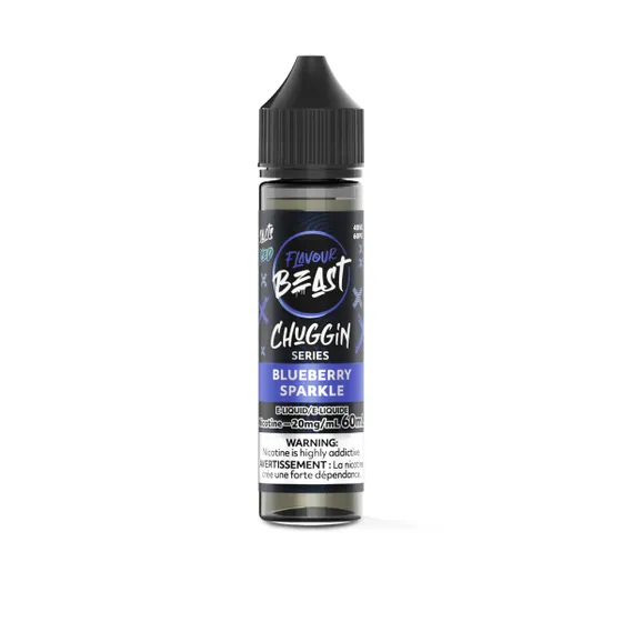 Flavour Beast Chuggin' - Blueberry Sparkle Iced 60ml Salt
