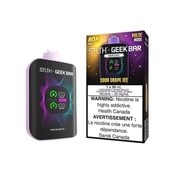 STLTH X GEEK BAR 80K - Sour Grape Ice