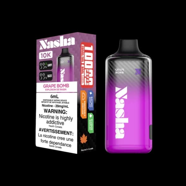 Nasha 10K - Grape Bomb