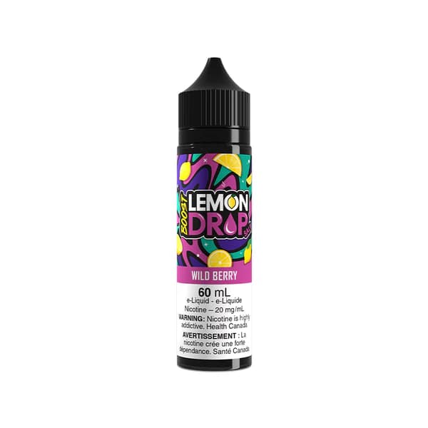 Lemon Drop Boost - Wild Berry 60ml Salt