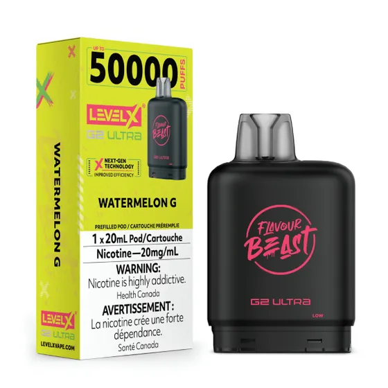 Level X Flavour Beast G2 Ultra 50K Pod - Watermelon G