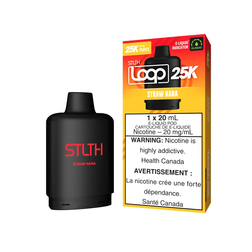STLTH Loop 25K Pod - Straw Nana
