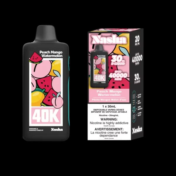 Nasha 40K - Peach Mango Watermelon