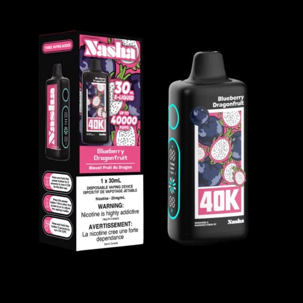 Nasha 40k - Blueberry Dragonfruit