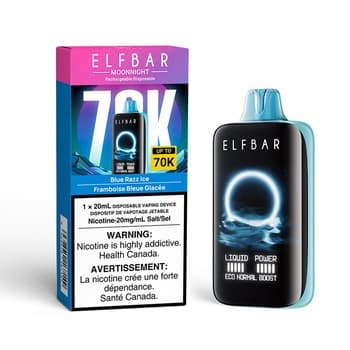 Elf Bar MoonNight 70k - Blue Razz Ice