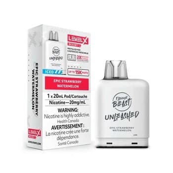 Level X Flavour Beast Unleashed G2 Boost Pod 20ml - Epic Strawberry Iced
