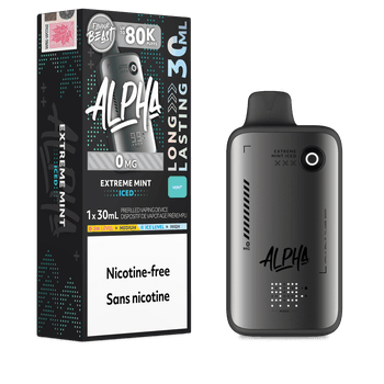 Flavour Beast Alpha 80K - Zero Nicotine - Extreme Mint Iced