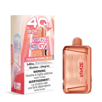 KRAZE GIGA 150K - Peach Watermelon Ice
